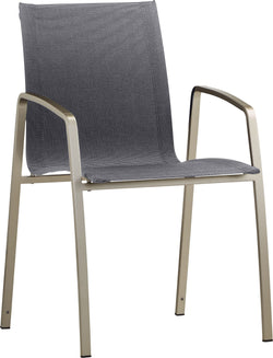 Sedia MALO - argento polare / grigio / L: 54,0 cm x P: 53,0 cm x A: 87,0 cm