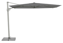 Parasol SUNFLEX - gris pierre / L : 300,0 cm x P : 300,0 cm x H : 254,0 cm