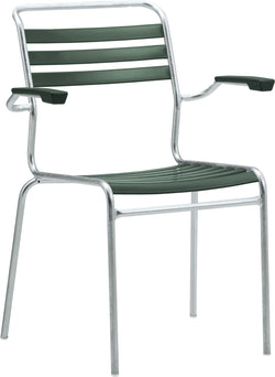 Schaffner SÄNTIS Chaise - Vert foncé / L: 62.0 cm x P: 60.0 cm x H: 85.0 cm