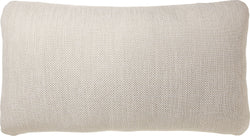 NIHOA Coussins de dossier lounge - Gris clair / P: 76.0 cm x L: 17.0 cm x H: 44.0 cm
