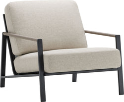 LAZARETO II Lounge Sessel - Beige / B: 79.0 cm x T: 98.0 cm x H: 78.0 cm