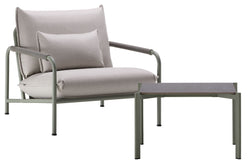SAMOA Lounge Set_Sessel+Tisch klein - grün / B:83.0cm xT: 98x H:80.0 cm