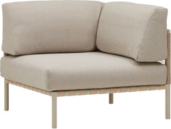 HORIZON Élément d’angle lounge - Sand / L: 87.0 cm x P: 87.0 cm x H: 76.0 cm