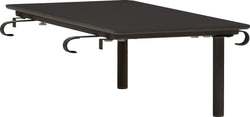 HORIZON Table amovible lounge - Anthrazit / L: 90.0 cm x P: 47.85 cm x H: 27.75 cm