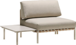 Ensemble de salon HORIZON - Sable corail / L : 87 cm x P : 87 cm x H : 76 cm