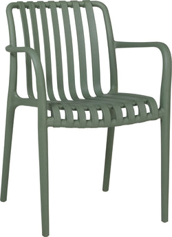 JAKARTA chaise - vert thym / L: 56.0 cm x P: 42.0 cm x H: 81.0 cm