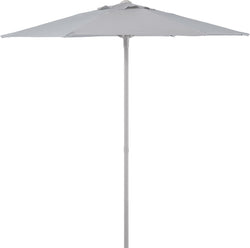 MADAGASKAR Sonnenschirm - Hellgrau / H: 212.0 cm