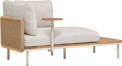 NIHOA Set 2er Sofa Armlehne Rattan_NEU - Kunststoff