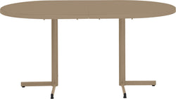 Schaffner VIENNA Ausziehtisch - pastellbraun / B: 160.0 - 218.0 cm x T: 95.0 cm x H: 72.0 cm
