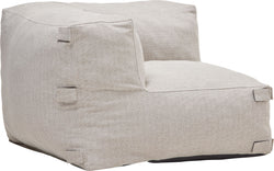 COLOMBO Elemento angolare - sabbia / L: 85 cm x P: 85 cm x A: 60 cm