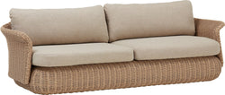 MEADOW Loungesofa - sand / B:221cm x T:82cm x H:77cm