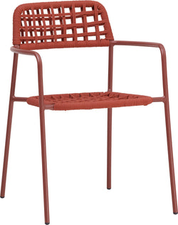 Sedia ELA - rosso barbabietola / L: 57 cm x P: 62 cm x A: 83 cm