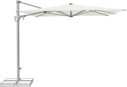 FAMILYFLEX parasol - blanc sable / 250cmx250cm