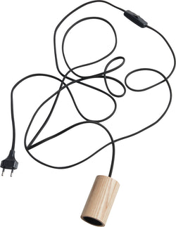 STAR Aufhängung natur - Natur / H: 8.5 cm x D: 5.0 cm