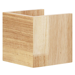 LE_SMART+ ORBIS WOOD Wandleuchte - Gelb / B: 11.0 cm x T: 11.0 cm x H: 11.0 cm