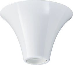 THEO Wand- / Deckenleuchte - Weiss / H: 10.0 cm x D: 14.0 cm