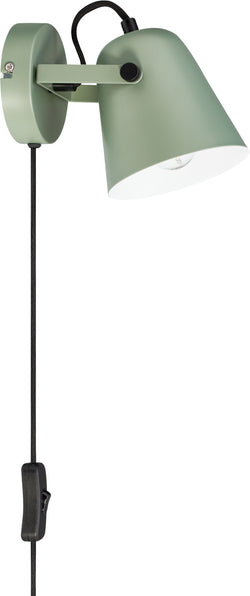 PIETRO Applique / plafonnier - vert foncé / L: 12.0 cm x P: 20.0 cm x H: 15.0 cm