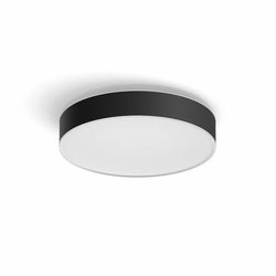 Philips hue ENRAVE Wand- / Deckenleuchte - Schwarz / B: 38.1 cm x H: 8.4 cm
