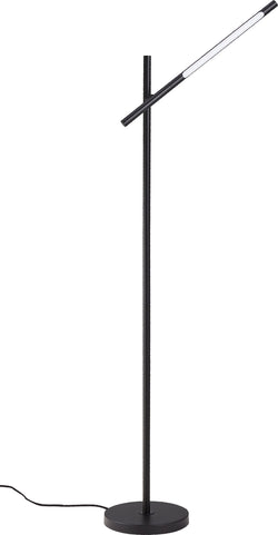 IGOR Lampada a stelo - Nero / L: 53.0 cm x P: 22.0 cm x A: 120.0 cm