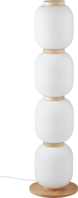 DIODEM Lampadaire - Blanc / L: 22.0 cm x P: 25.0 cm x H: 109.0 cm