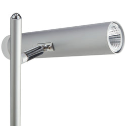 SORIA Lampe de lecture - Gris / L: 25.0 cm x P: 25.0 cm x H: 145.5 cm x D: 25.0 cm