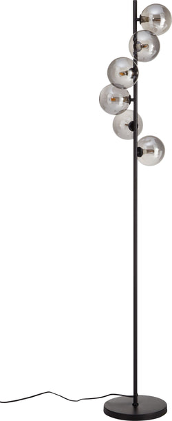 FOSSA Stehleuchte - Grau / H: 160.0 cm x D: 12.0 cm