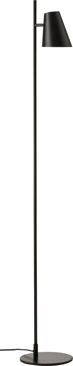 DION Lampadaire - Noir / L: 22.0 cm x P: 24.0 cm x H: 147.0 cm