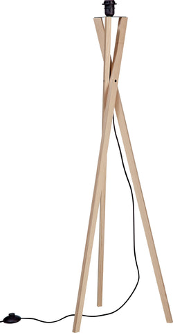 MIX&MATCH KAROL Pied de lampadaire - Nature / H : 120,0 cm x P : 46,0 cm