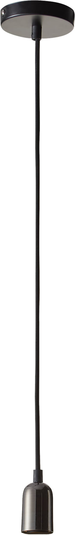 Sospensione CLOE - Nero / L: 4,2 cm x P: 4,2 cm x A: 200,0 cm