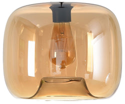 ARTDELIGHT PRESTON Lampenschirm - Orange / H: 20.0 cm x D: 28.0 cm