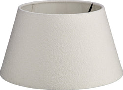 TREND Schirm_weiss bouclé - Weiss / H: 22.0 cm x D: 40.0 cm