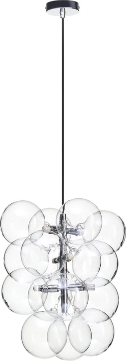 LIRIO Hängeleuchte - Glas / B: 32.0 cm x T: 32.0 cm x H: 42.0 cm