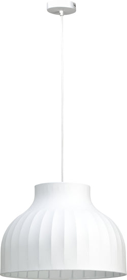 Lampada a sospensione ARIEL - Bianco / L: 40,0 cm P: 40,0 cm A: 28,0 cm