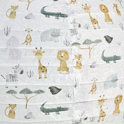 FIDA Abat-jour en papier - Multicolore / H: 39.0 cm x D: 40.0 cm