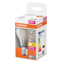 Osram SUPERSTAR A60 8.5W LED Lampe - Transparent / E27, 1055 lm, 1 Stk.