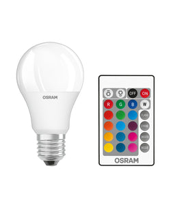 Osram REMOTE CONTROL RGBW A60 9.7W LED Lampe - Multicolor / E27, 806 lm, 1 Stk.