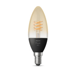 Lampadina LED Philips hue WHITE FILAMENT - Trasparente / E14, 300 lm, 1 pz.