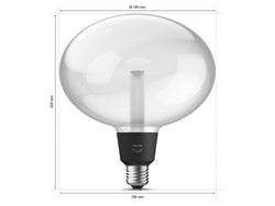Philips hue WACA ELLIPSE LED Lampe - Multicolor / E27, 500 lm, 1 Stk.