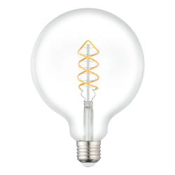 EGLO LM-E27-LED G125 7,3W 2700K - Transparent / B: 12.5 cm x T: 12.5 cm x H: 17.3 cm