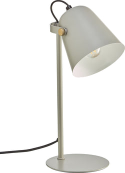 PIETRO Lampada da tavolo - Grigio / L: 13.5 cm x P: 13.5 cm x A: 34.0 cm