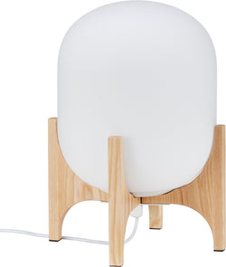 DIODEM Lampada da tavolo - Bianco / L: 25.0 cm x P: 25.0 cm x A: 34.0 cm