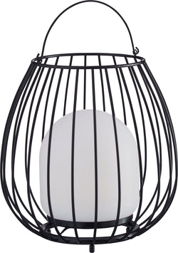 Nordlux JIM To Go Tischleuchte - Schwarz / H: 30.3 cm x D: 28.0 cm