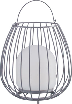 Nordlux JIM To Go Lampe de table - Gris / H : 30,3 cm x P : 28,0 cm