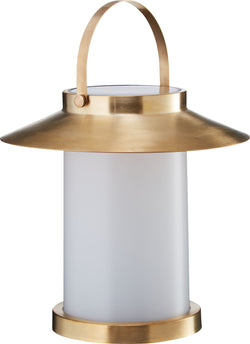 Nordlux TEMPLE 35 To Go Lampe de table - Couleur or / L: 22.6 cm x P: 22.6 cm x H: 22.2 cm