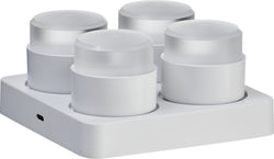 AVERY Candele scaldavivande LED - Bianco / P: 12.0 cm x L: 12.0 cm