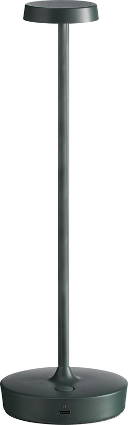 SE-KLEA LED table lamp rechargeable gree - Vert / L: 10.0 cm x H: 32.0 cm