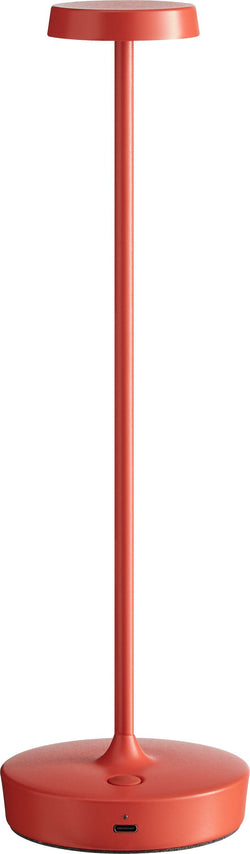 KLEA Lampe de table - Orange / L: 10.0 cm x H: 32.0 cm