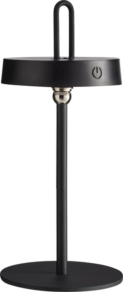JACE Lampe de table - Schwarz / L: 12.8 cm x H: 28.0 cm