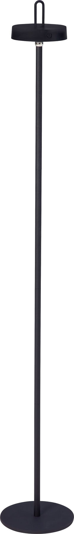 JACE Stehleuchte - Schwarz / B: 18.0 cm x T: 18.0 cm x H: 140.0 cm