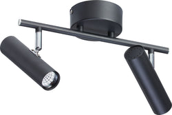 Spot SORIA - Noir / L: 31.0 cm x P: 13.5 cm x H: 15.0 cm